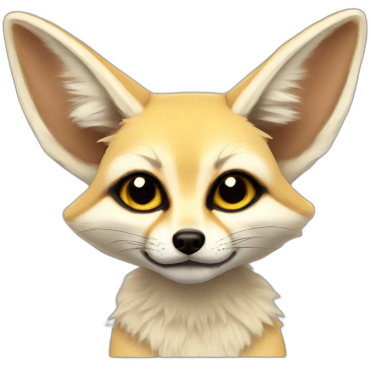 Fennec fox dj emoji
