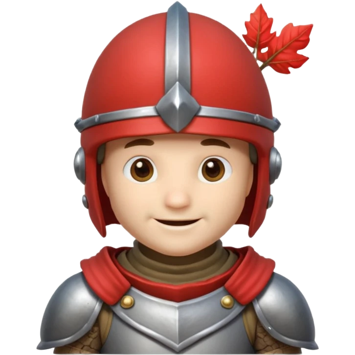 mushroom knight portrait, head and shoulders only, mushroom cap helmet, tiny armor collar, heroic smile, fantasy vibe, 3D cartoon, mobile game icon style, clean background, no text, no watermark
 
 emoji