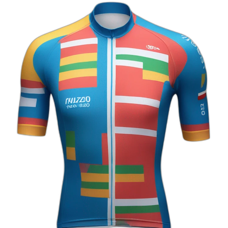 cycling world champion jersey emoji