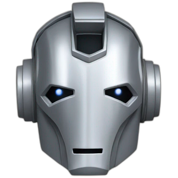 Cyberman in Doctor Who emoji