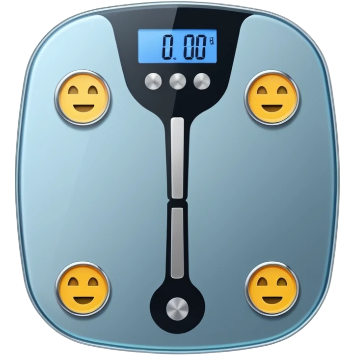 scale going down fat loss emoji