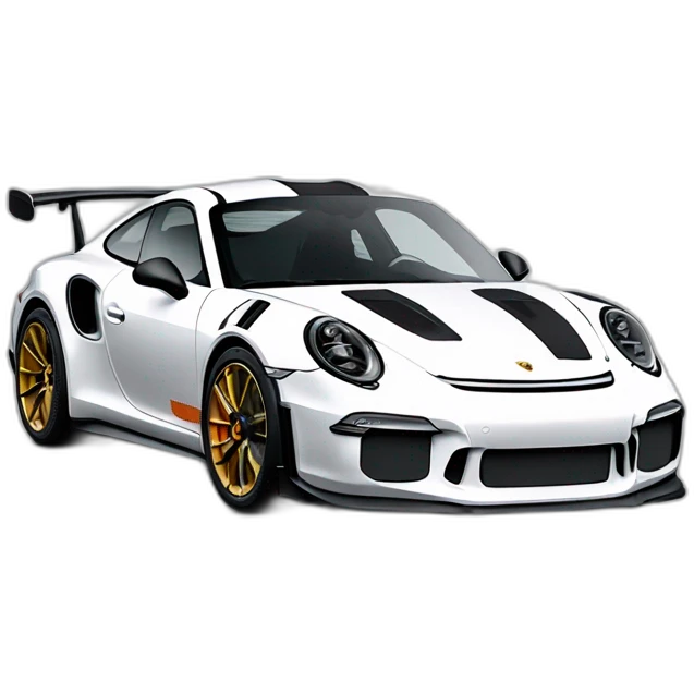 Porsche 911 gt3 rs emoji