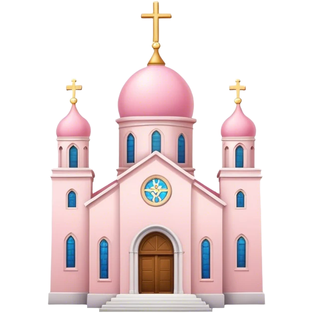 light pink holy church emoji