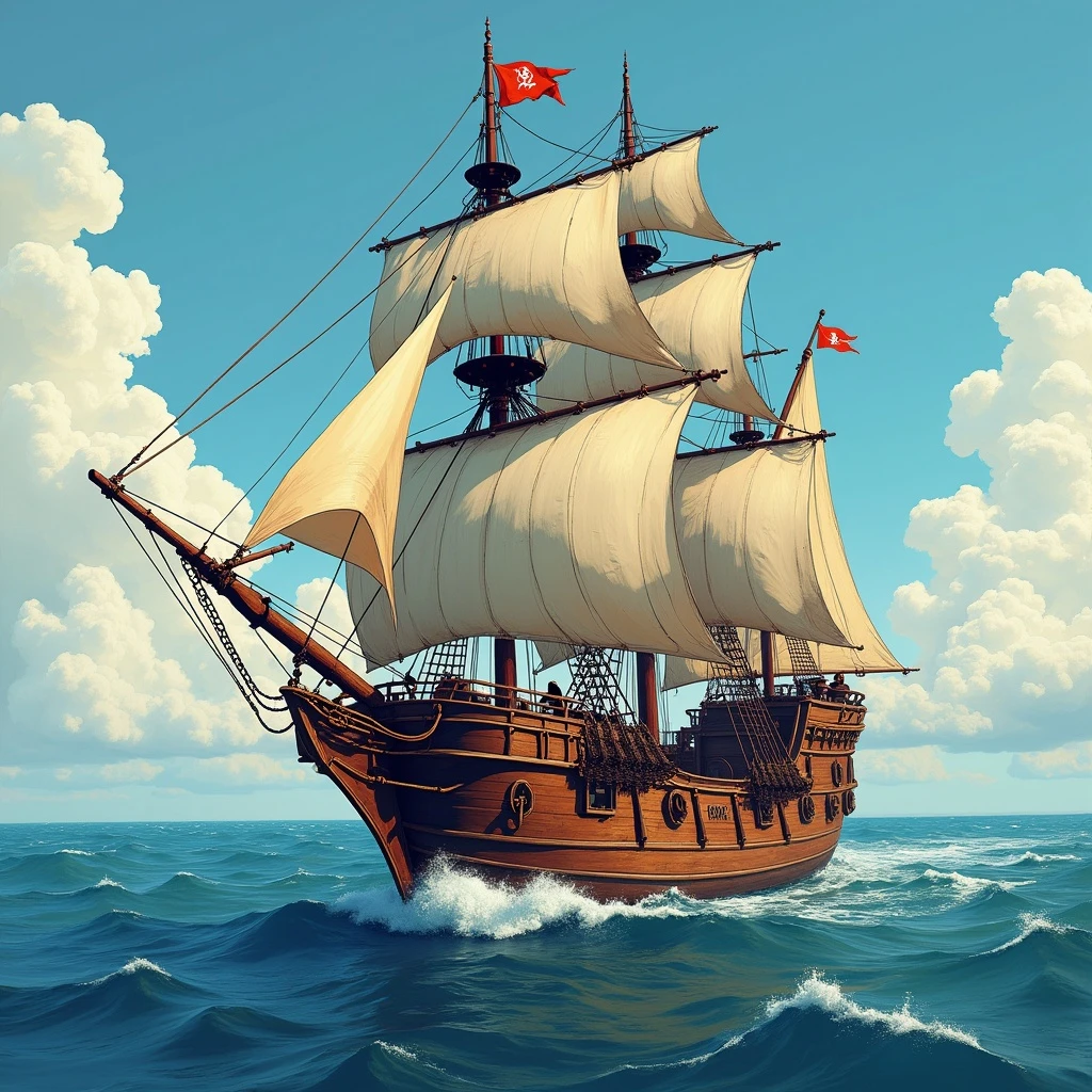 pirate ship emoji