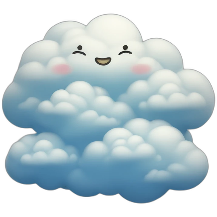 head in the clouds emoji