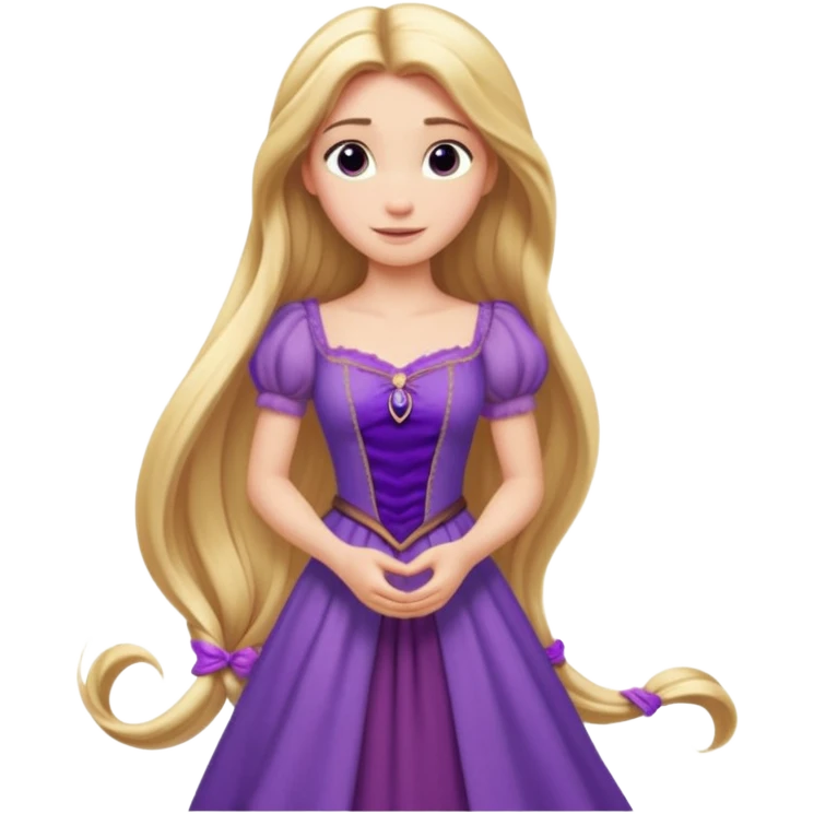 Rapunzel Disney emoji