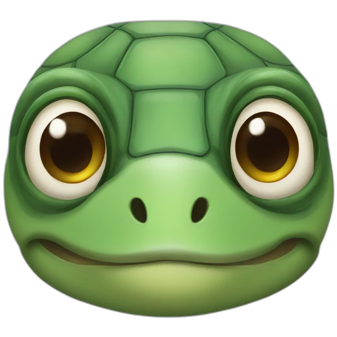 turtle with nosepin emoji