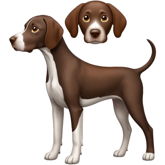German Shorthaired pointer  emoji