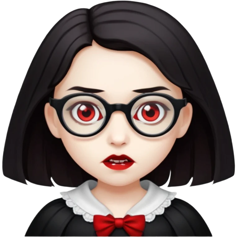 vampire kids with opticals half dress emoji