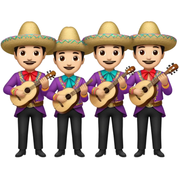 Mariachis emoji