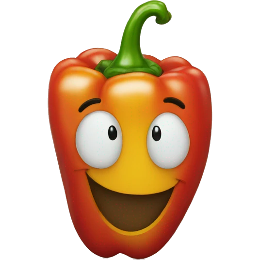 pepper smiling emoji