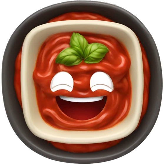 ravioli red sauce bowl emoji