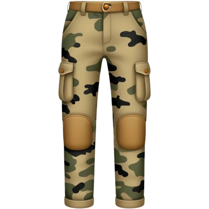 Khaki camo pants emoji