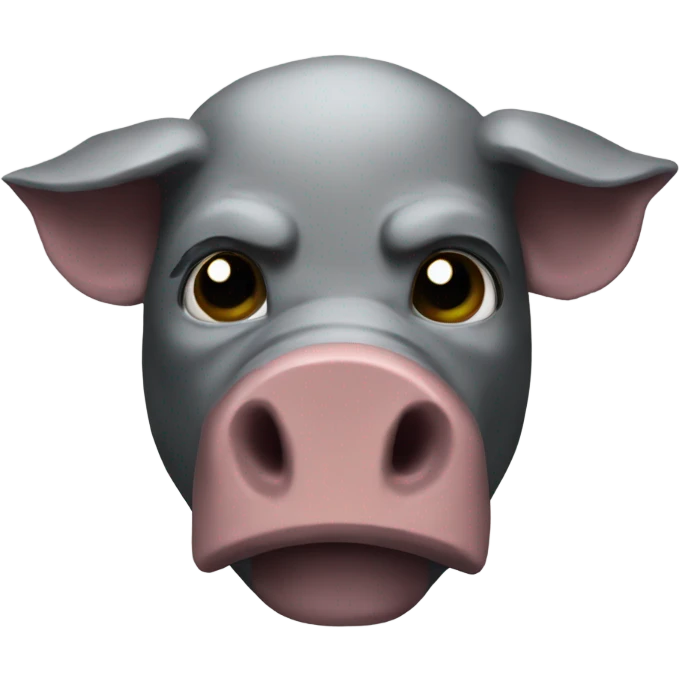 Iron pig emoji