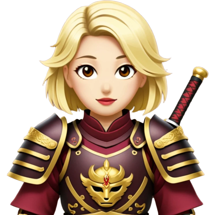 Samurai Leader emoji