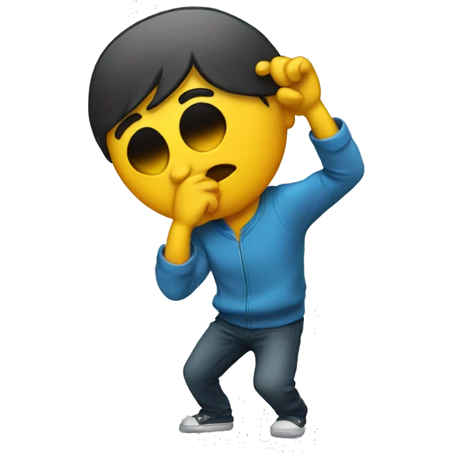 Person dabbing  emoji