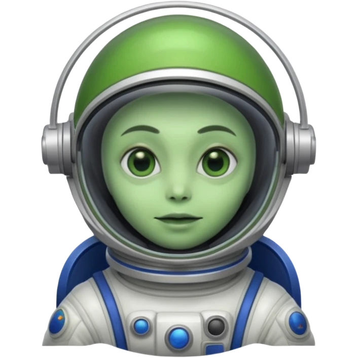 Alien astronut  emoji