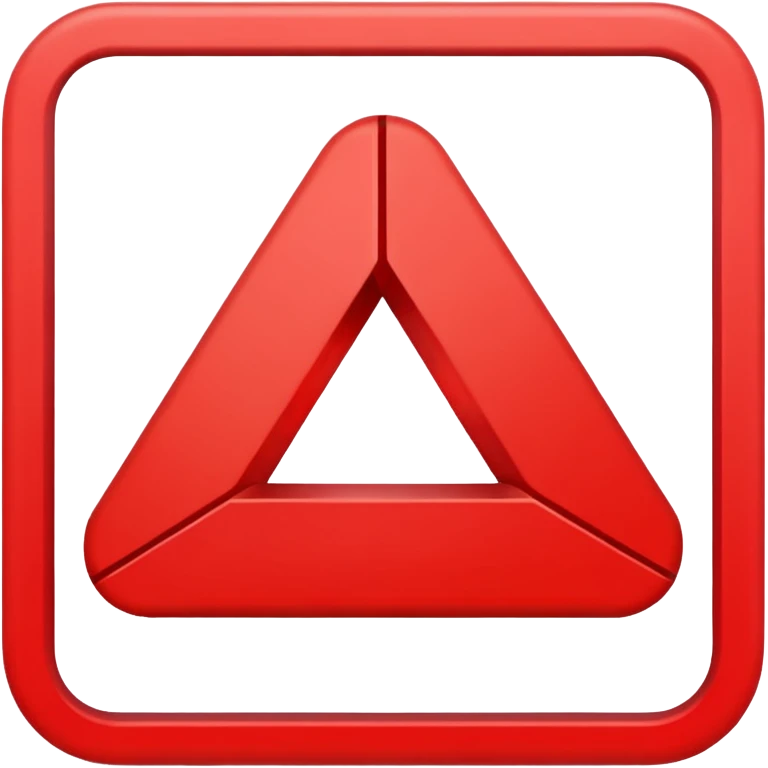 𒉭 make this symbol in red emoji