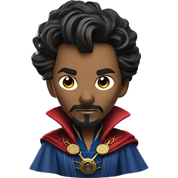 Doctor Strange, casting a spell in hyper-realistic style emoji
