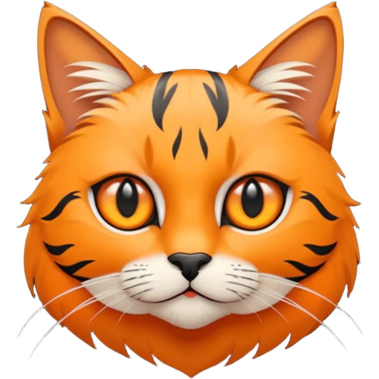 Katze mit aufgerissenen augen emoji