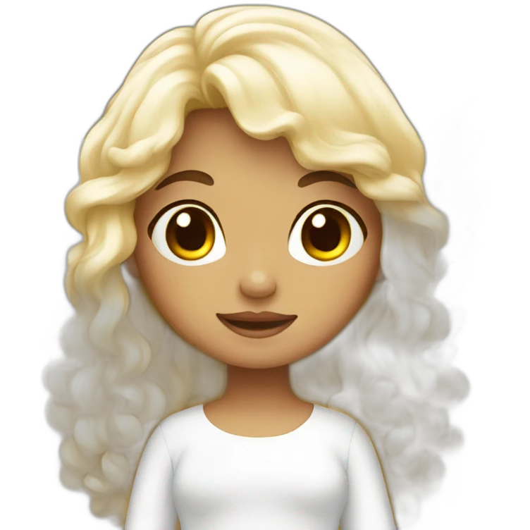 Angel girl  emoji