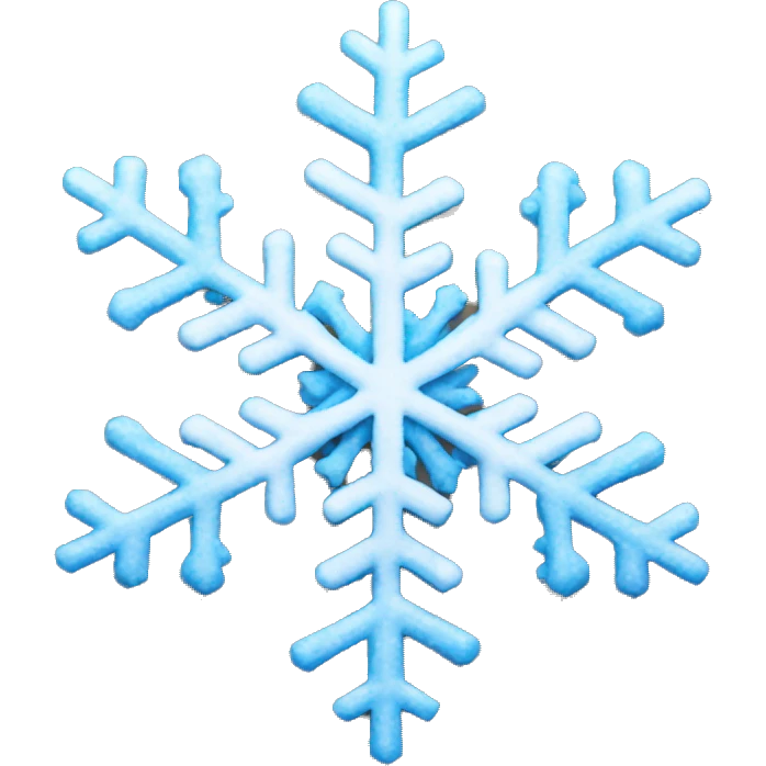 Snowflake  emoji