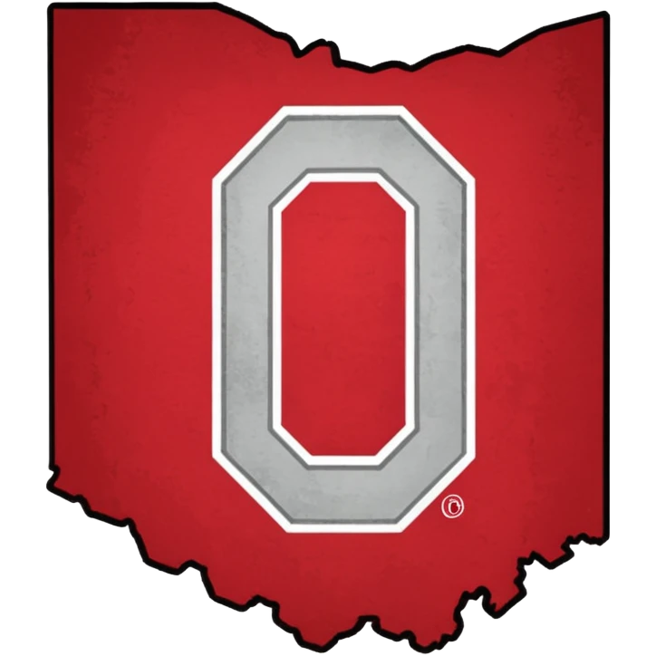 Ohio State Outline emoji