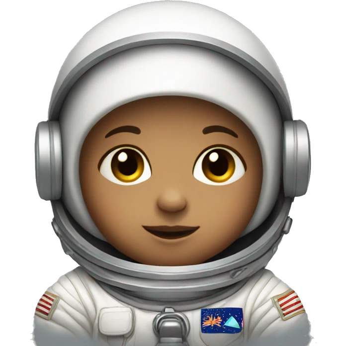 Baby astronaut  emoji