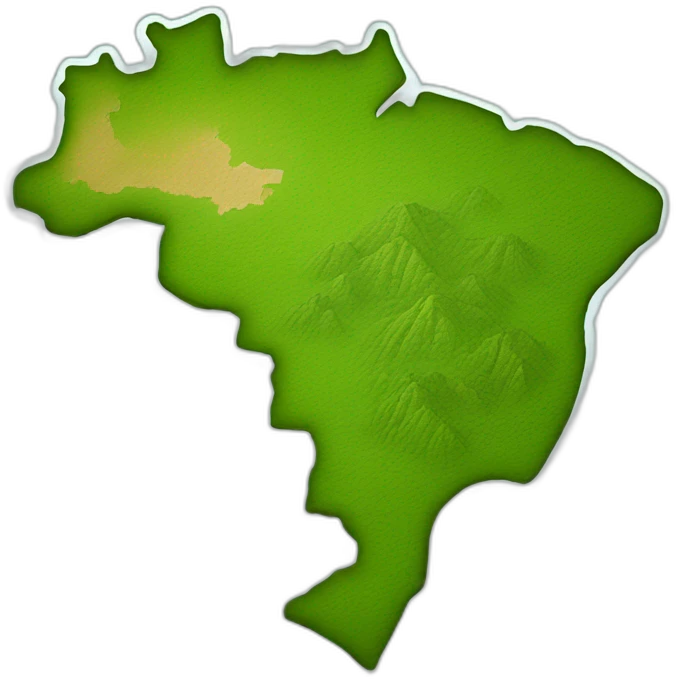 Brazil map emoji