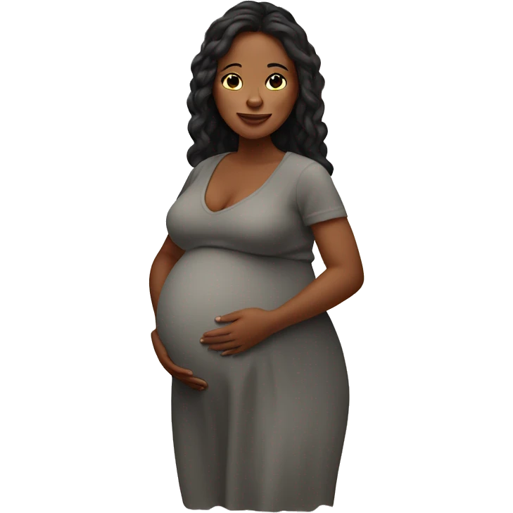 pregnant woman emoji