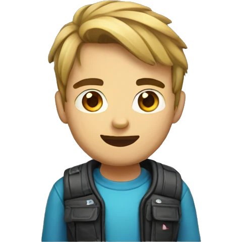 Gaming boy emoji