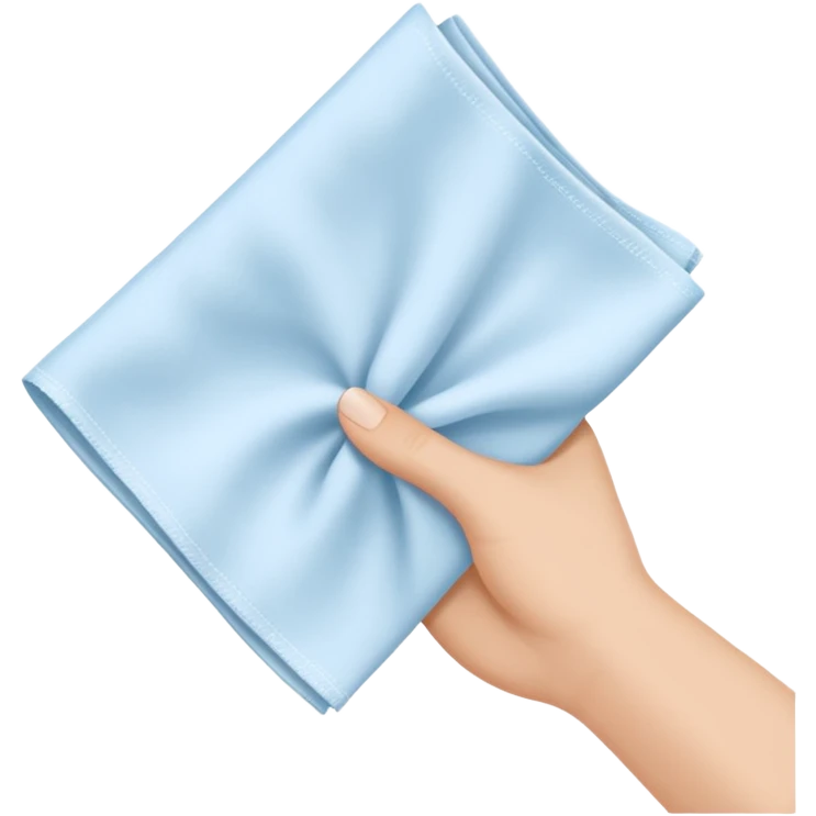 Hand with handkery emoji