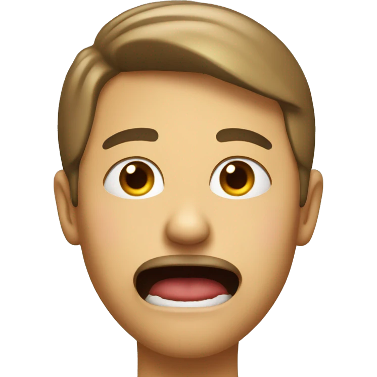 Emoji face with an s for the mouth emoji