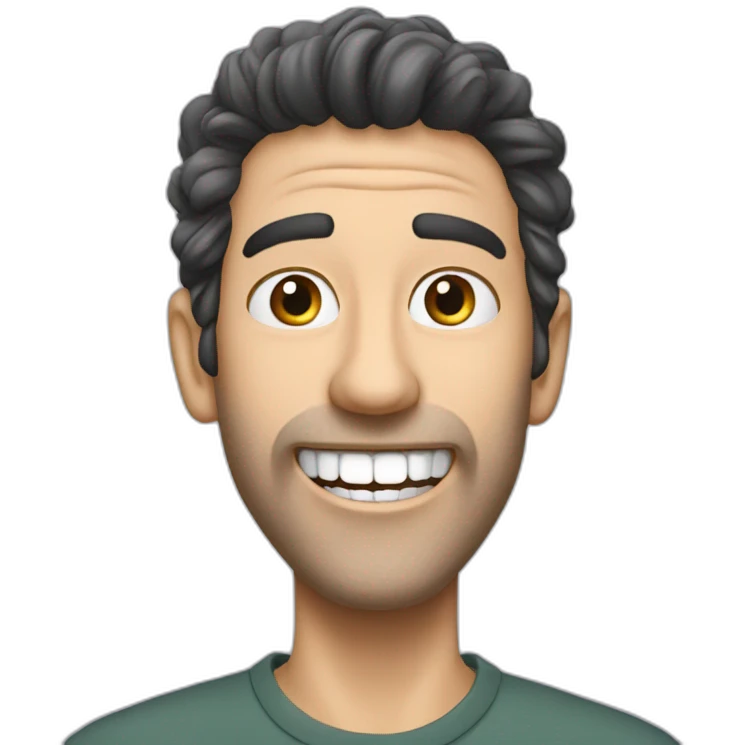 Jonathan Cohen que se brosse les dents emoji