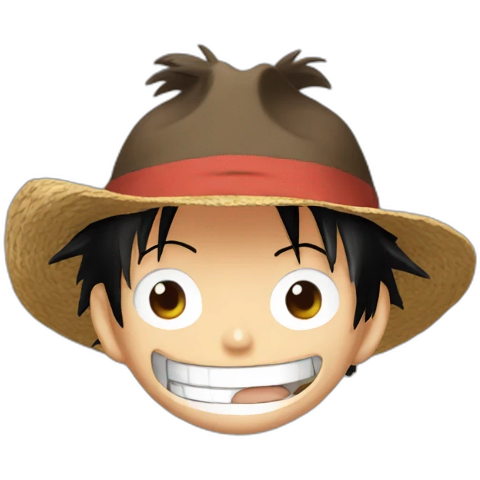 Monkey d luffy emoji