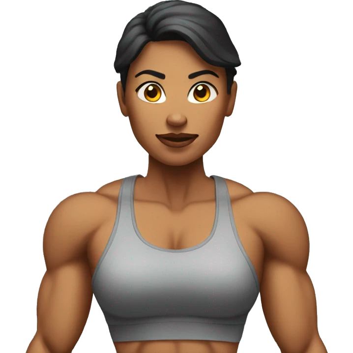 muscle woman emoji