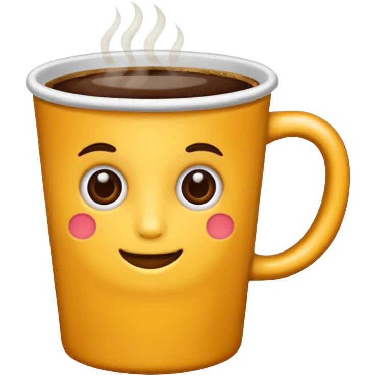Taza de cafe emoji