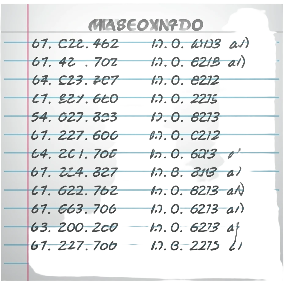 Homework with scribbles as test emoji