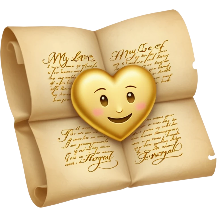 My love for you is eternal  emoji