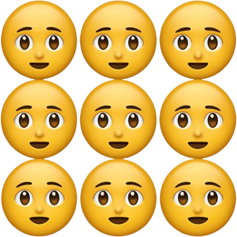 Emoji fatigué avec des cernes sous ses yeux et un expression de paresseux emoji