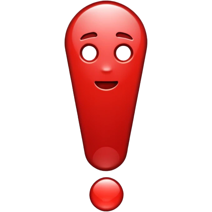 exclamation mark emoji