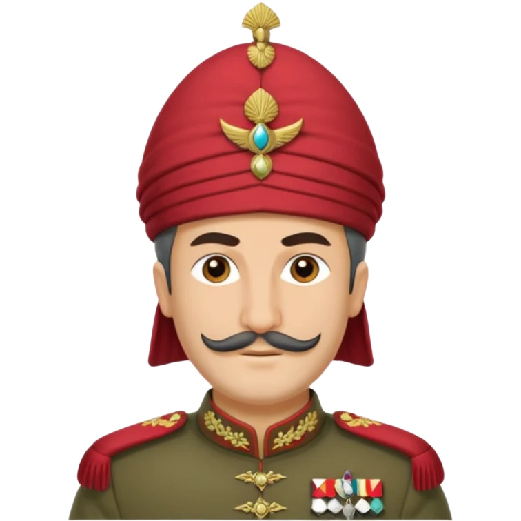 Génère moi un ancien soldat de l'empire ottoman  emoji
