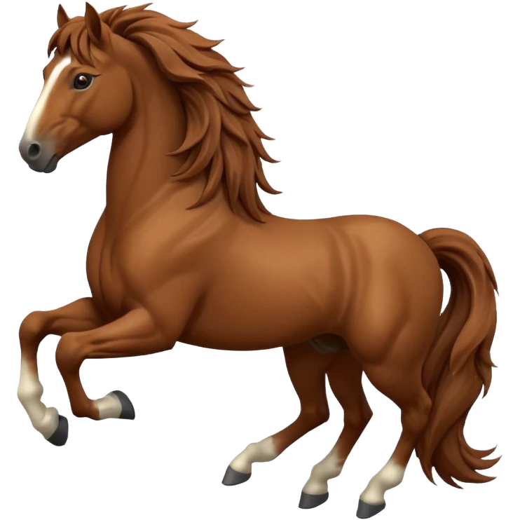 Horse in 3d style  emoji