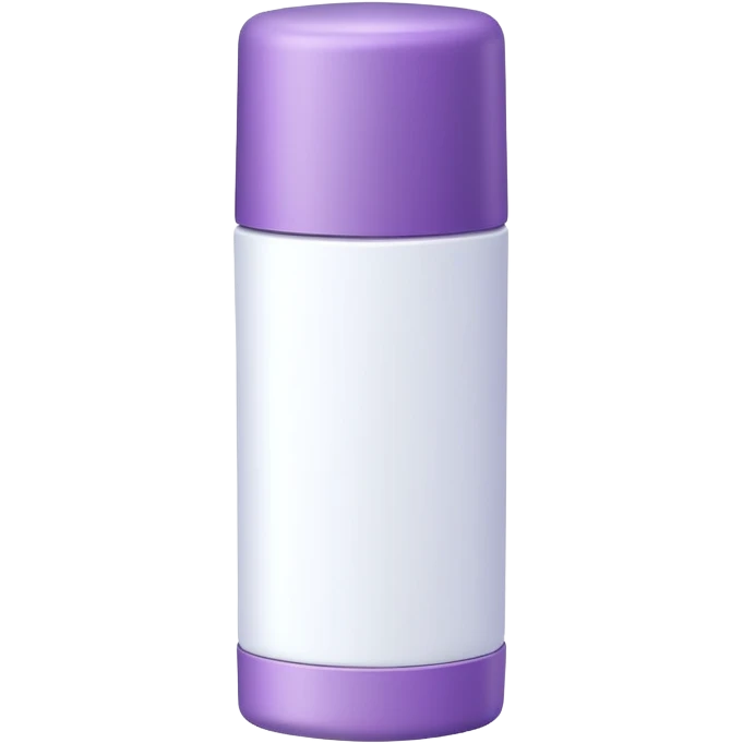 purple deodorant stick emoji