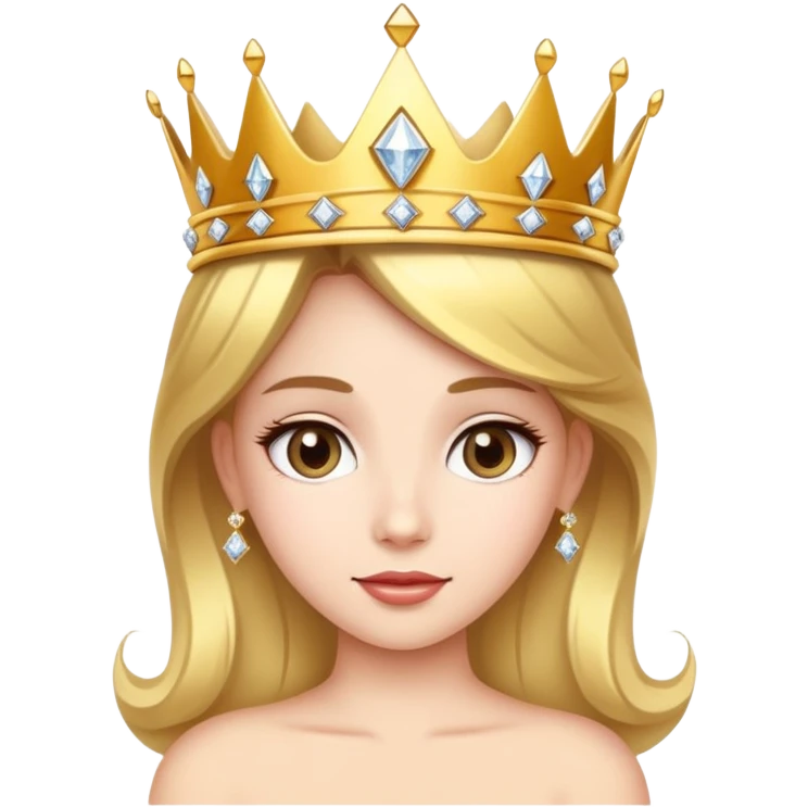 princess with crown and tiara emoji
