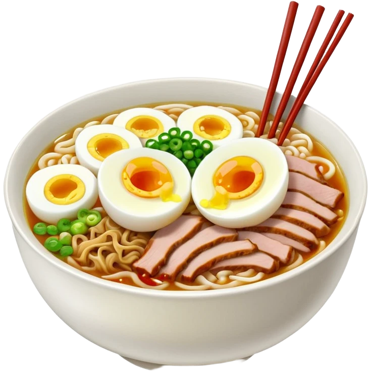 bowl of ramen emoji