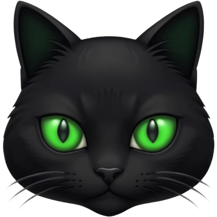 Evil cat emoji