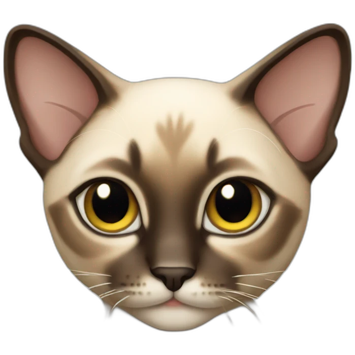 siamese tabby cat emoji