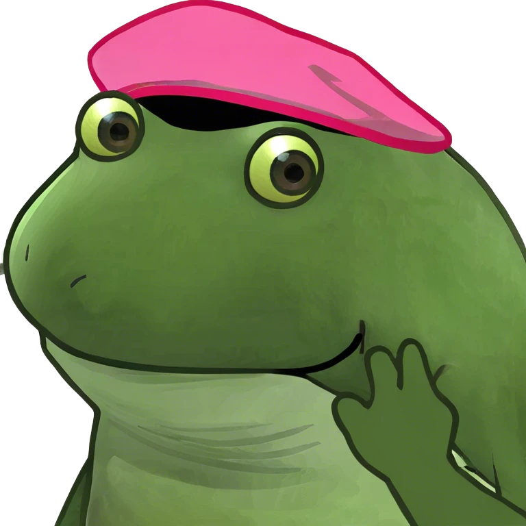 Pink emoji