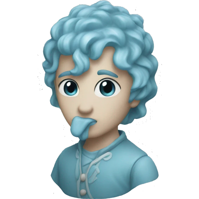 Elixir pastel blue emoji